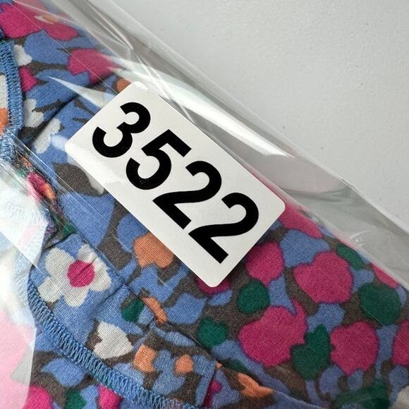 Rails Dress Womens Large Pink Amellia Leilani Floral Tiered Cottage Peasant - Picture 16 of 16